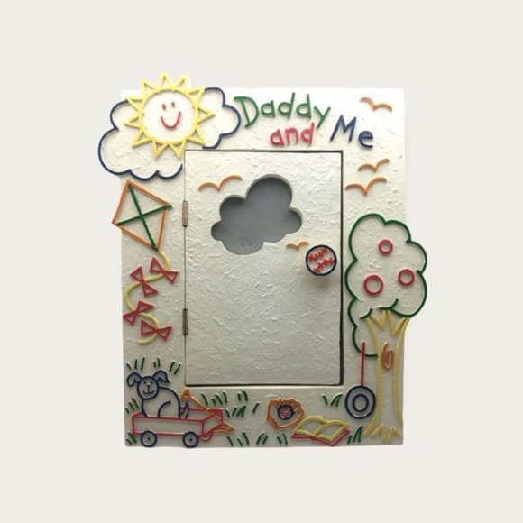 Child's Picture Frame Daddy and Me With Opening Door Abbey Press - Picture 1 of 3